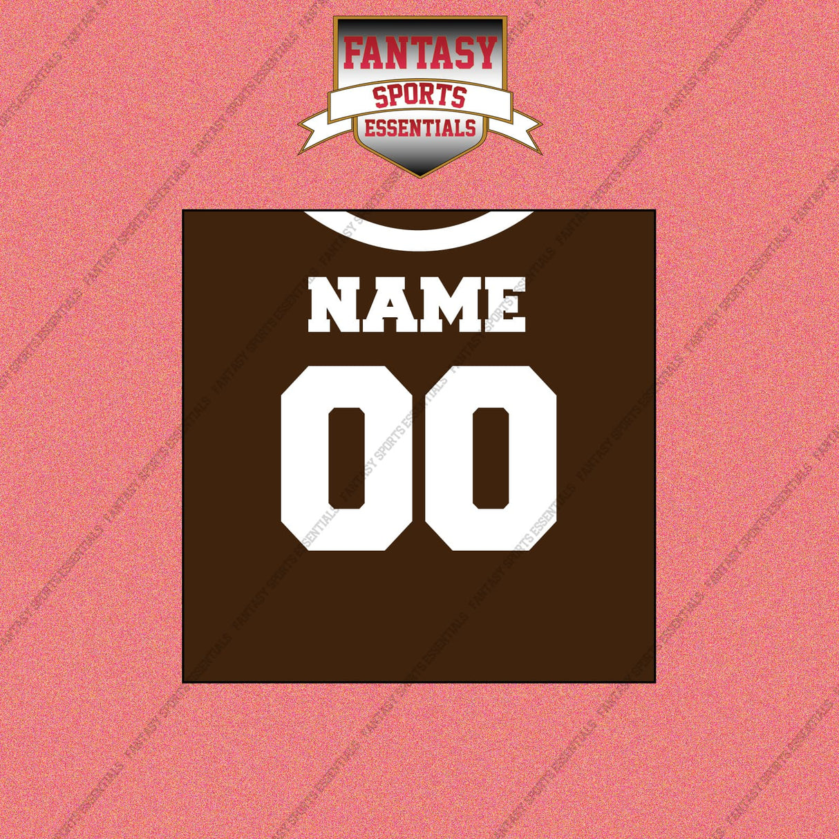 2000s Cleveland Browns Personalized Home Jersey Wall Art Prints