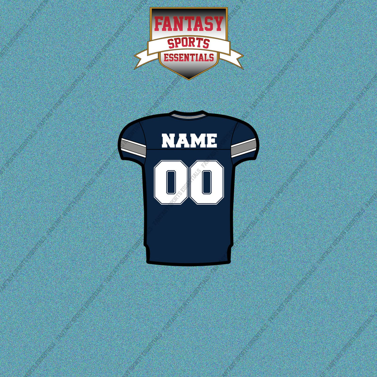 2000s Dallas Cowboys Personalized Home Jersey Car Decals