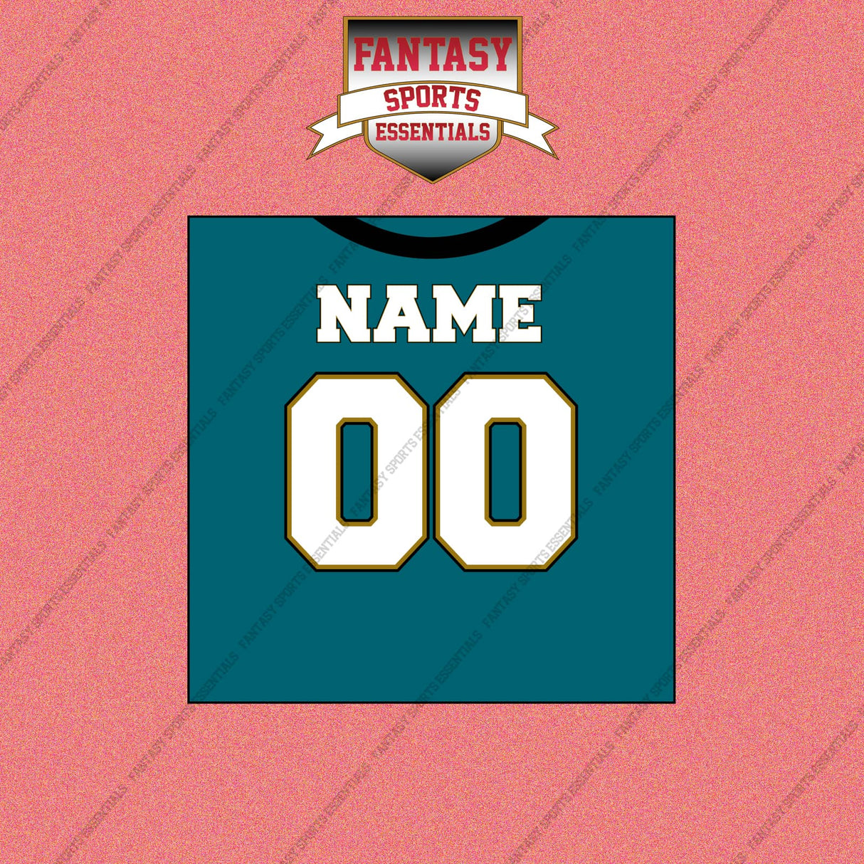 2000s Jacksonville Jaguars Personalized Home Jersey Wall Art Prints