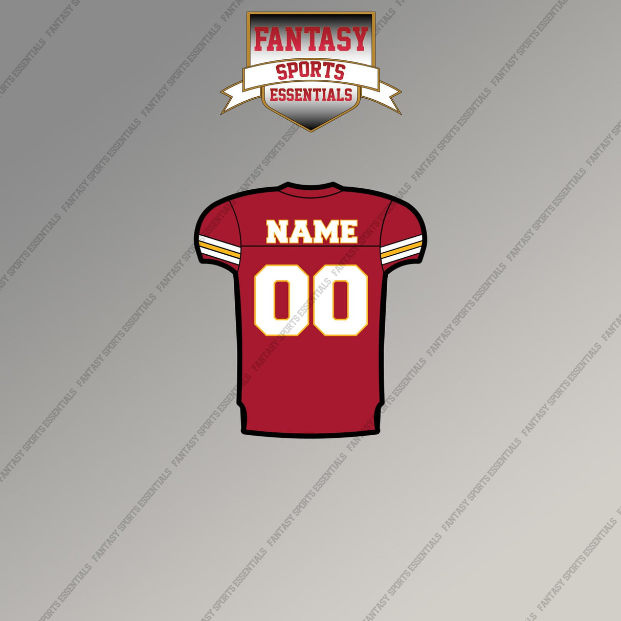 2000s Kansas City Chiefs Personalized Home Jersey Magnets