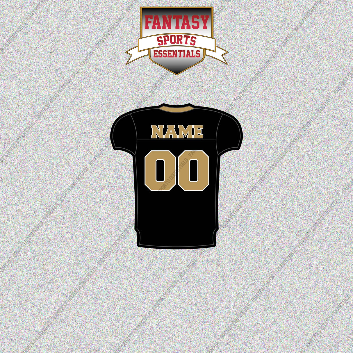 2000s New Orleans Saints Personalized Home Jersey Glossy Stickers