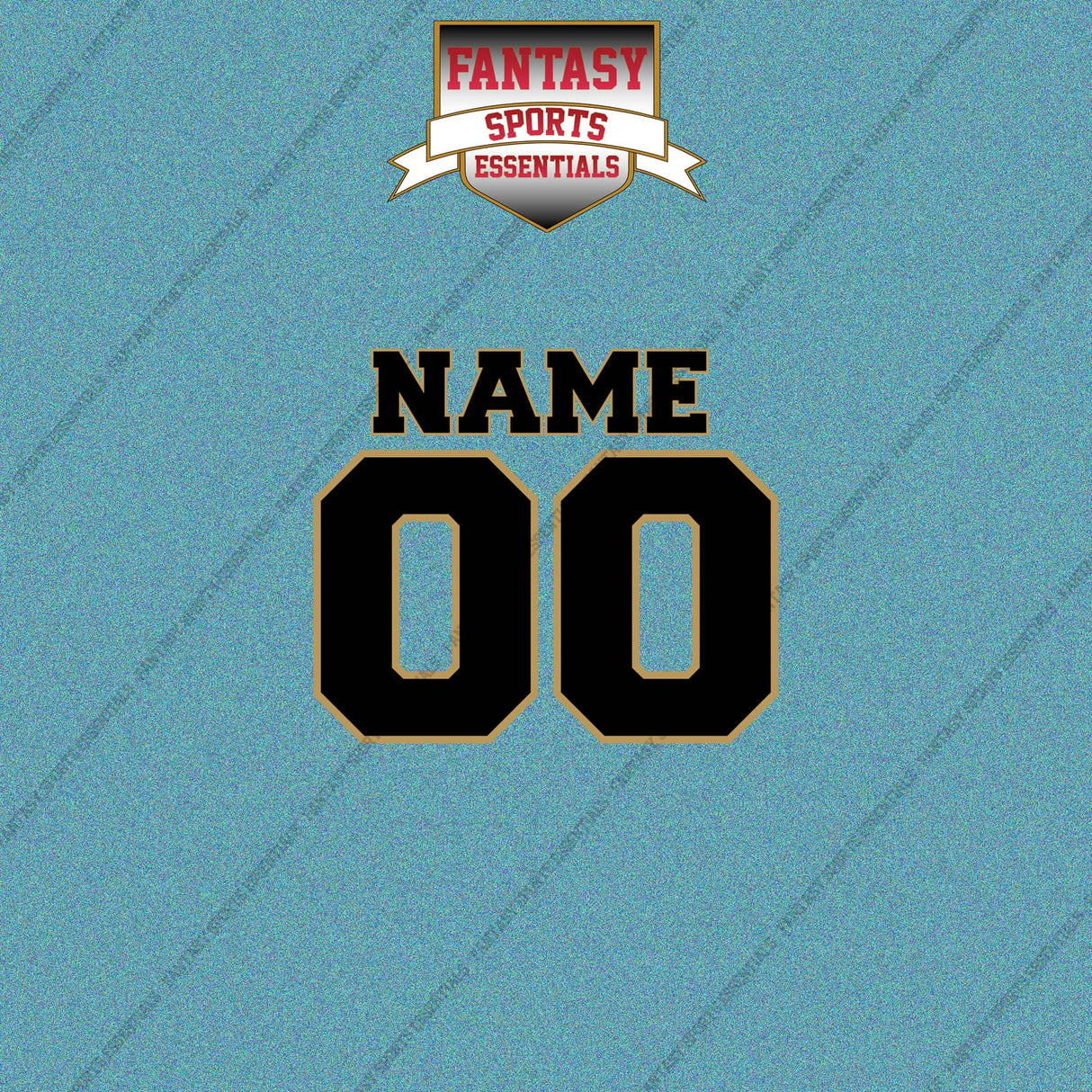 2000s New Orleans Saints Personalized Name and Number Car Decals