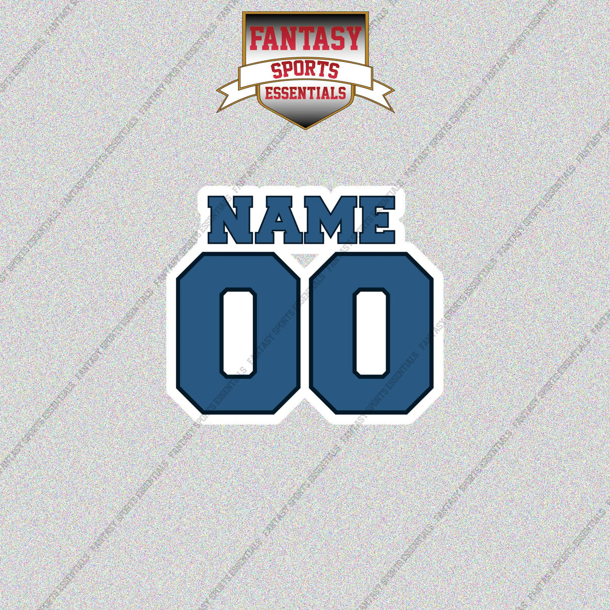 2000s Seattle Seahawks Personalized Name and Number Glossy Stickers