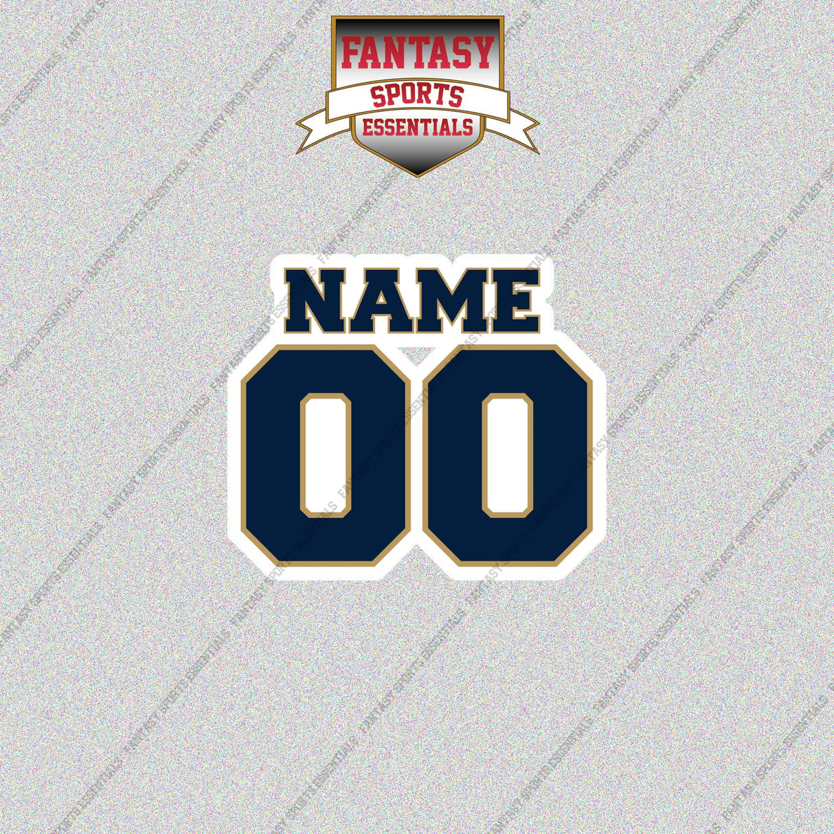 2000s St. Louis Rams Personalized Name and Number Glossy Stickers
