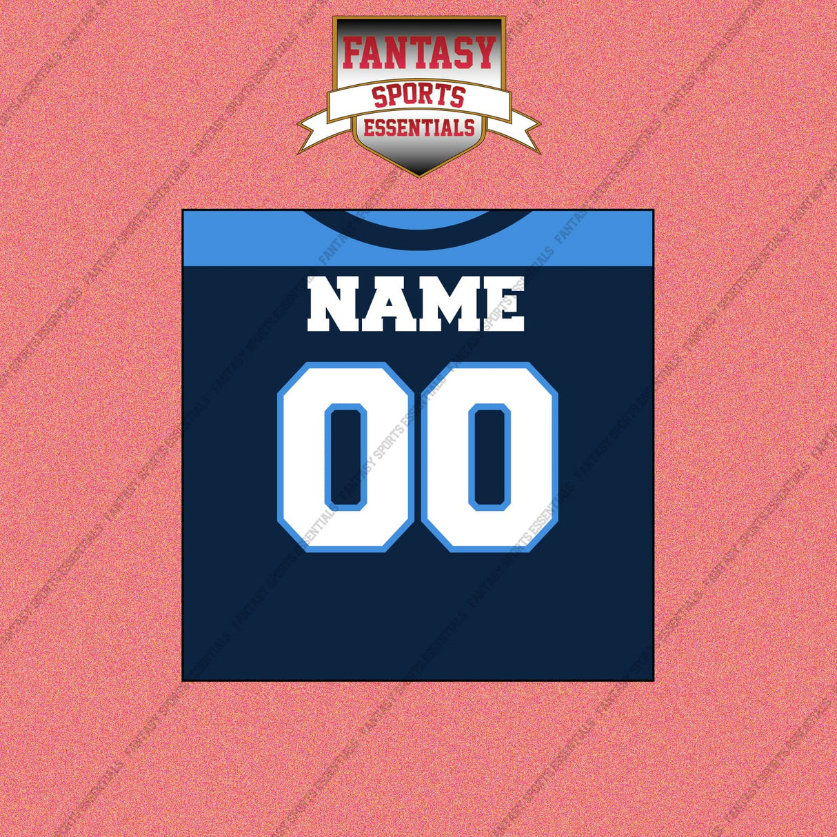 2000s Tennessee Titans Personalized Home Jersey Wall Art Prints