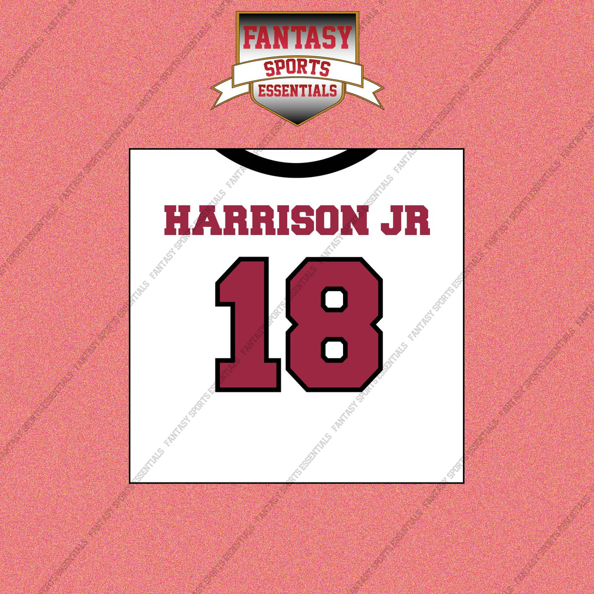 2026 Arizona Cardinals Away Jersey Wall Art Prints