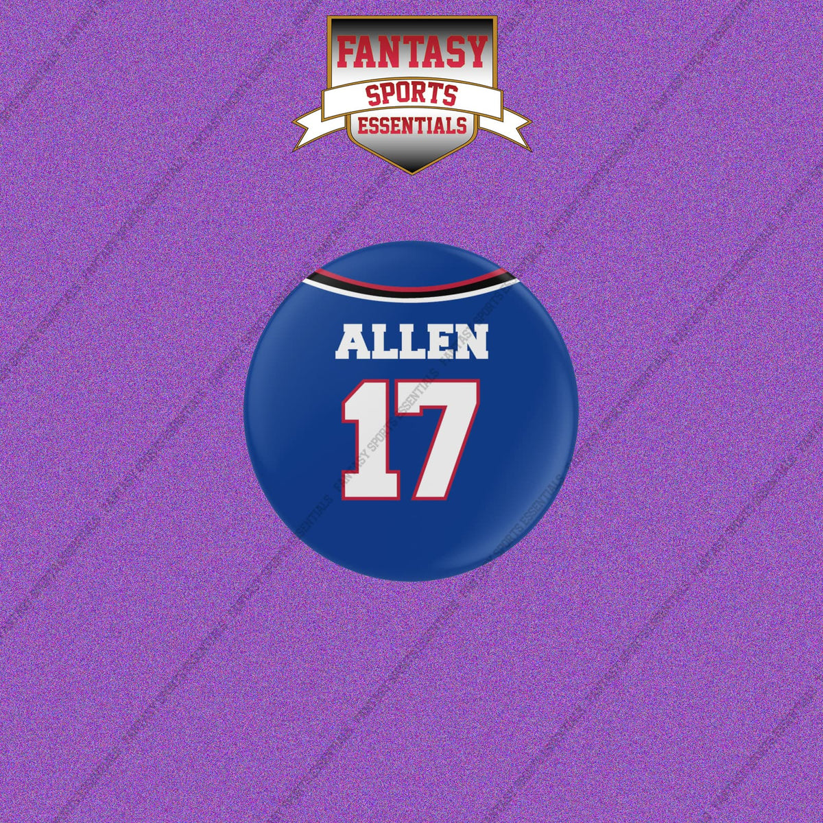 2026 Buffalo Bills Home Jersey Buttons