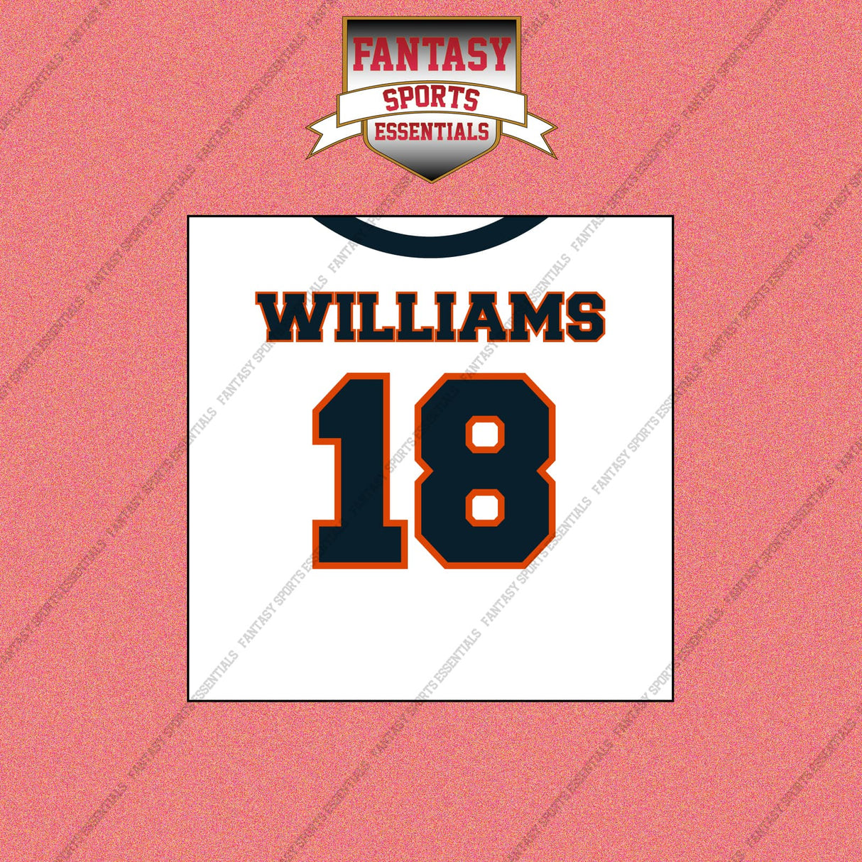 2026 Chicago Bears Away Jersey Wall Art Prints