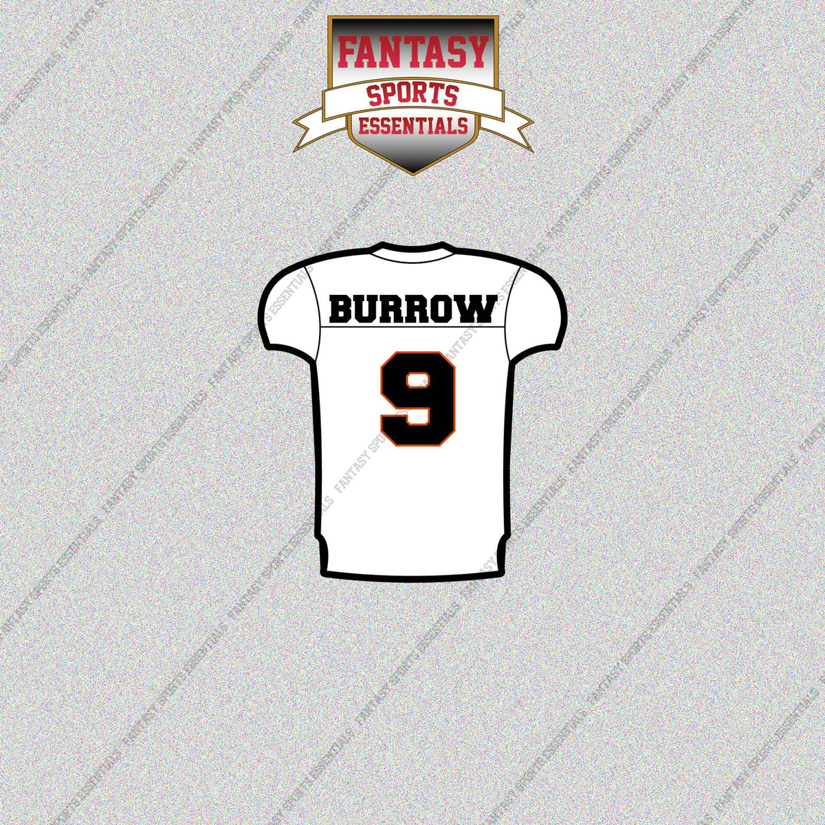 2026 Cincinnati Bengals Away Jersey Glossy Stickers