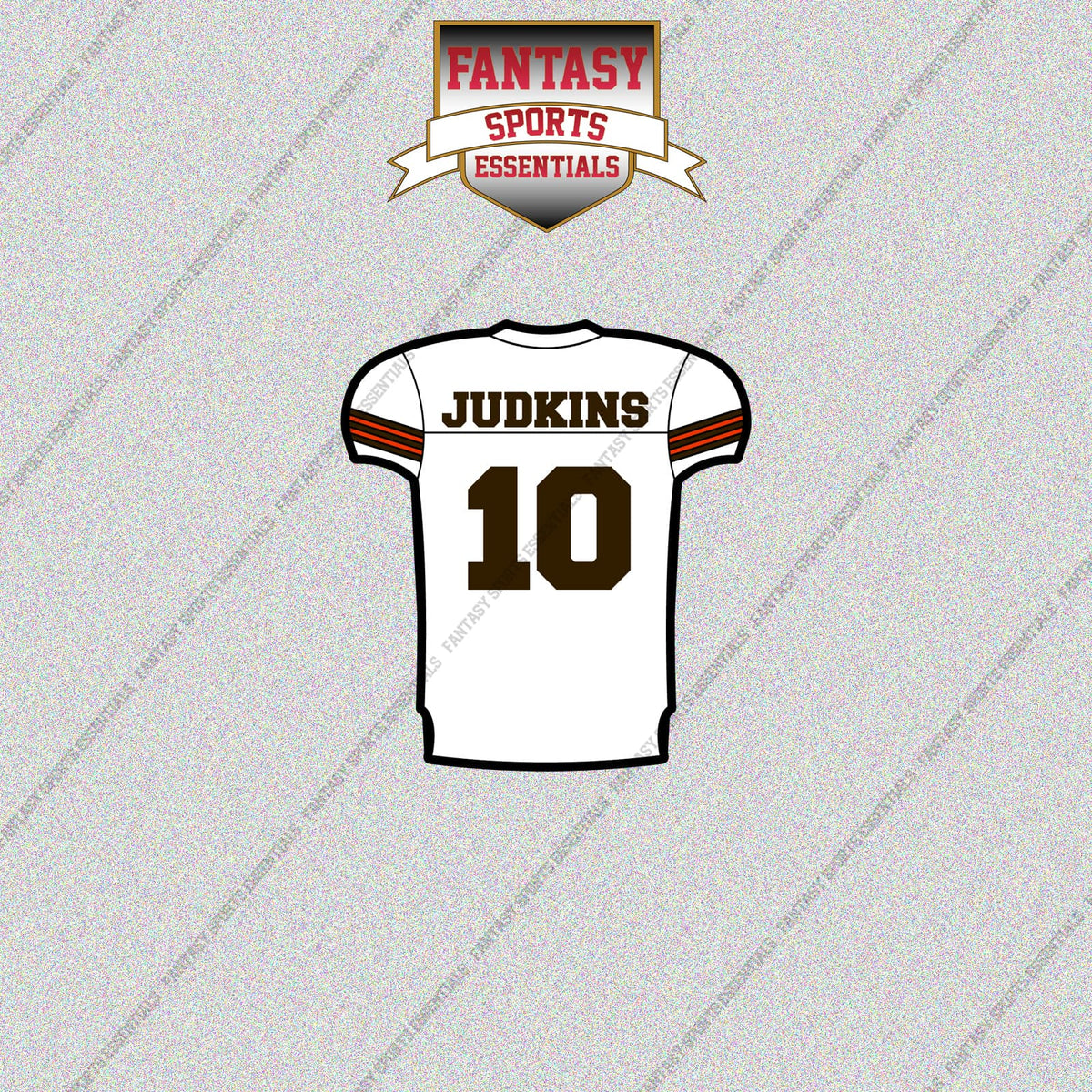 2026 Cleveland Browns Away Jersey Glossy Stickers
