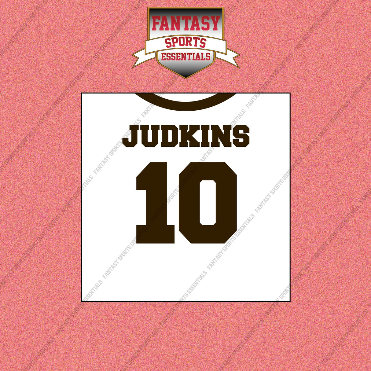 2026 Cleveland Browns Away Jersey Wall Art Prints