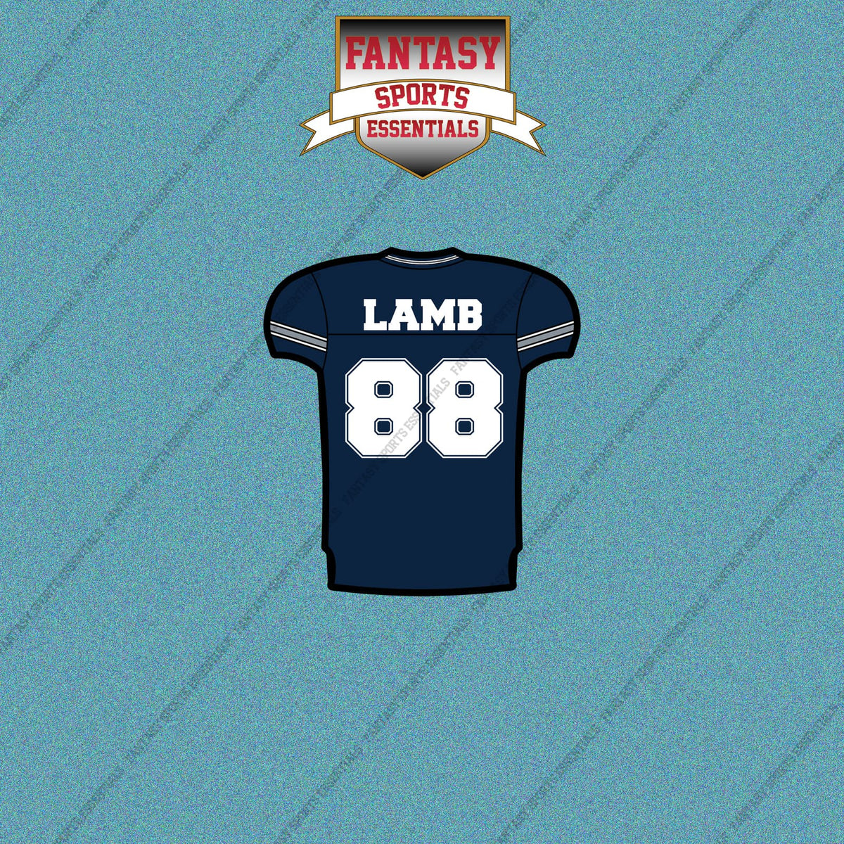 2026 Dallas Cowboys Home Jersey Car Decals