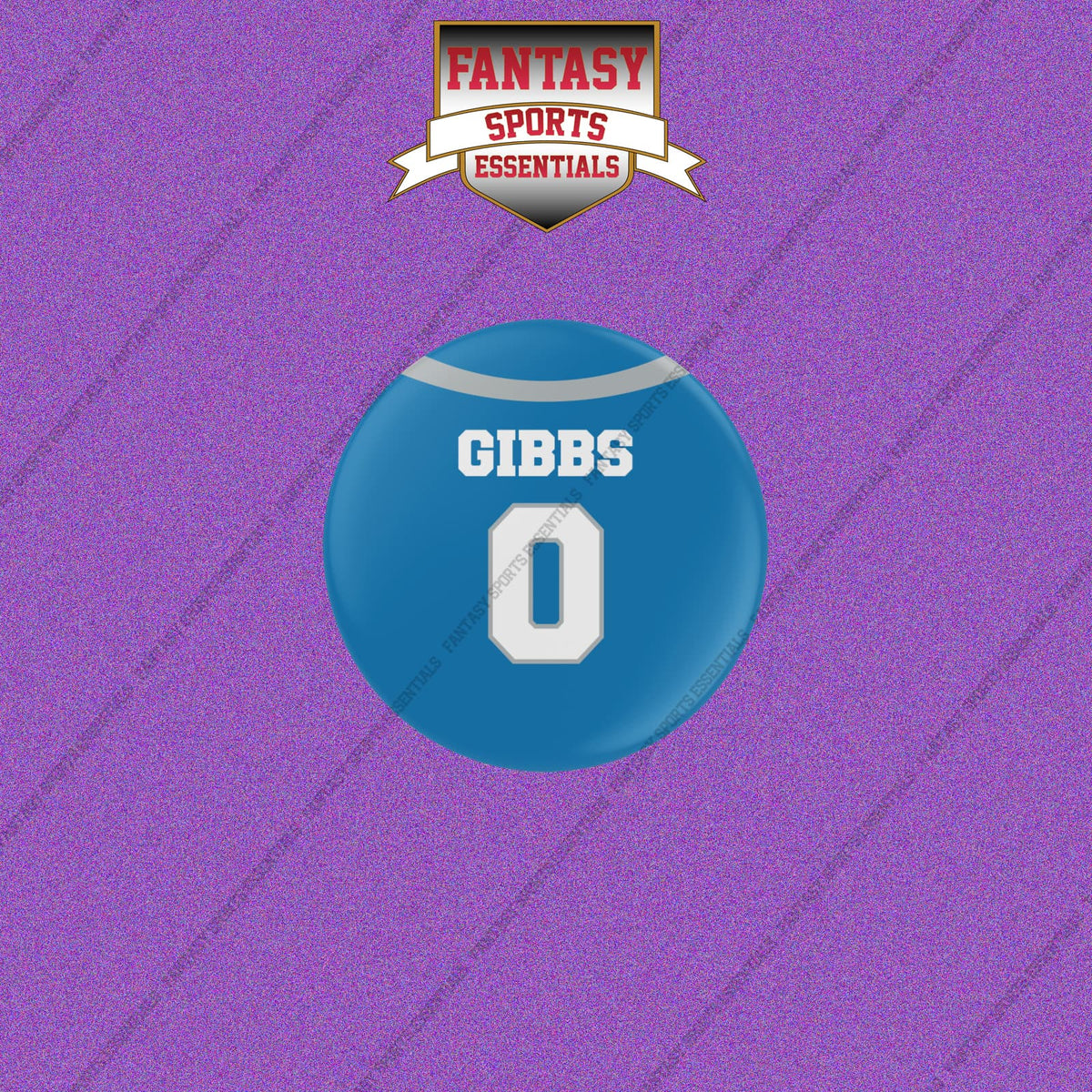 2026 Detroit Lions Home Jersey Buttons
