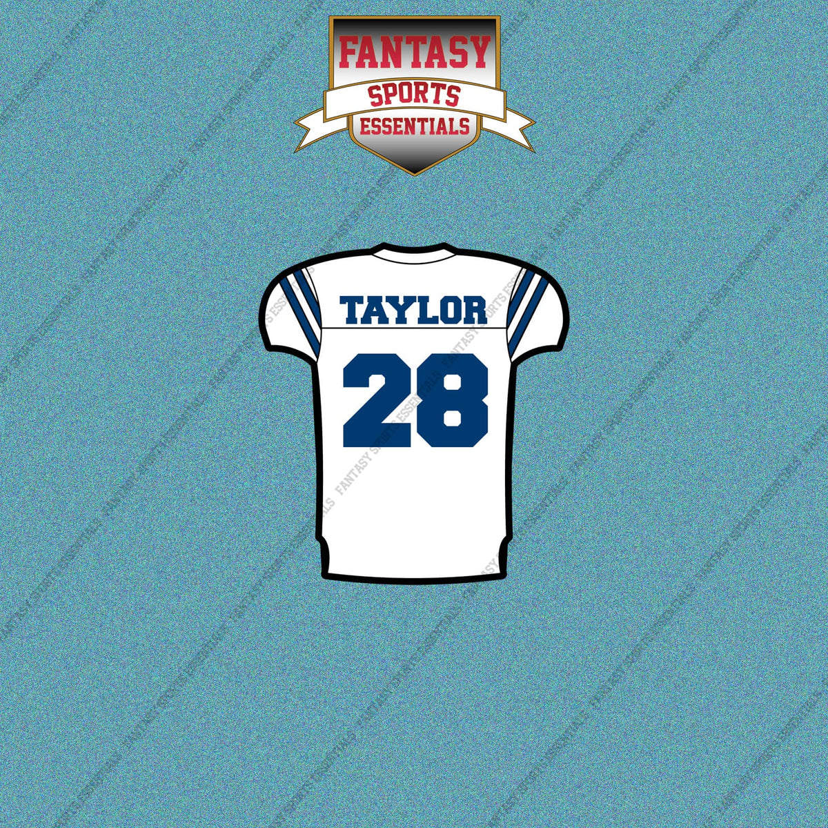 2026 Indianapolis Colts Away Jersey Car Decals