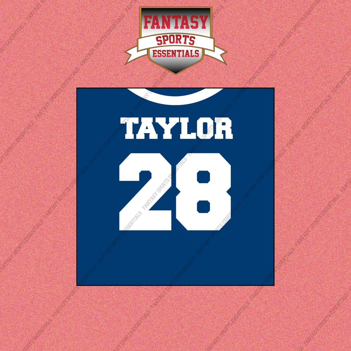2026 Indianapolis Colts Home Jersey Wall Art Prints