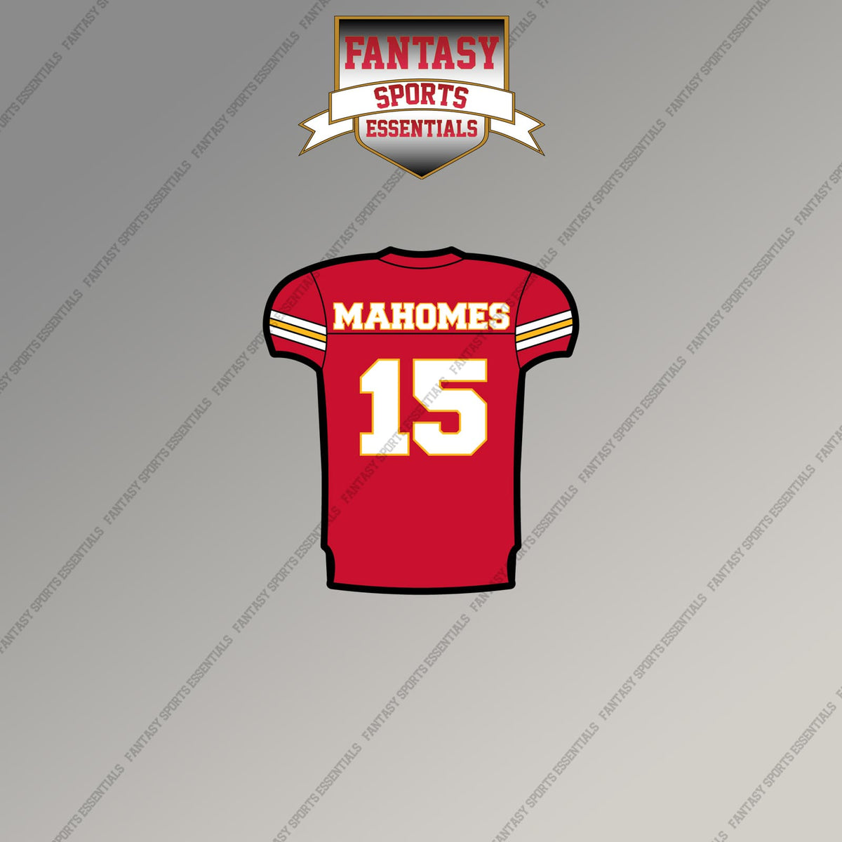 2026 Kansas City Chiefs Home Jersey Magnets