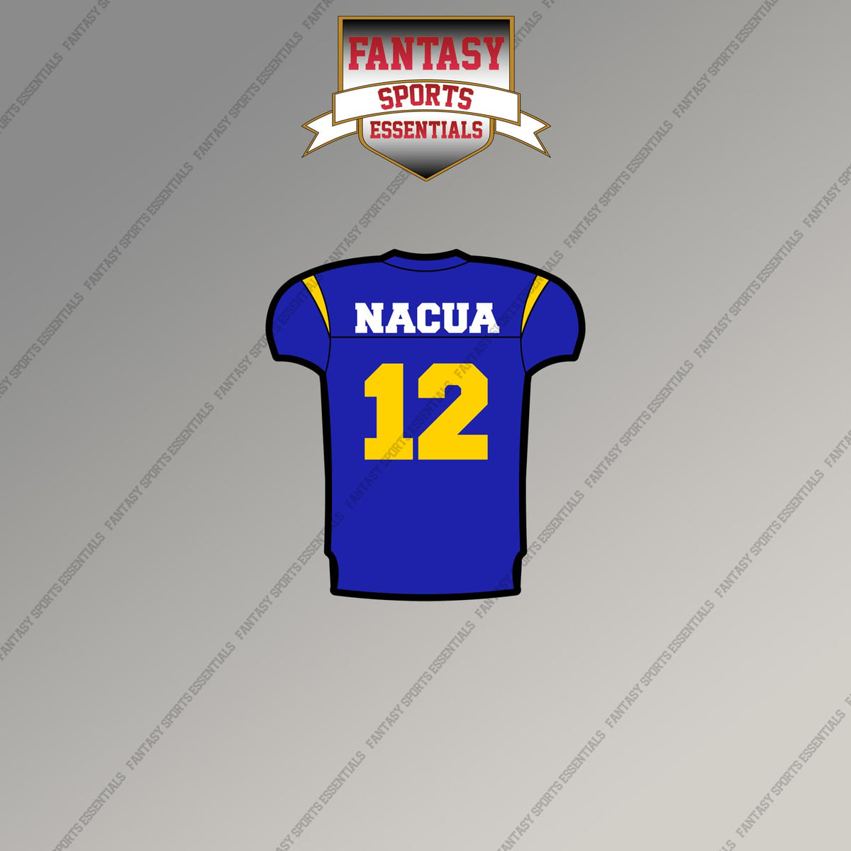 2026 Los Angeles Rams Home Jersey Magnets