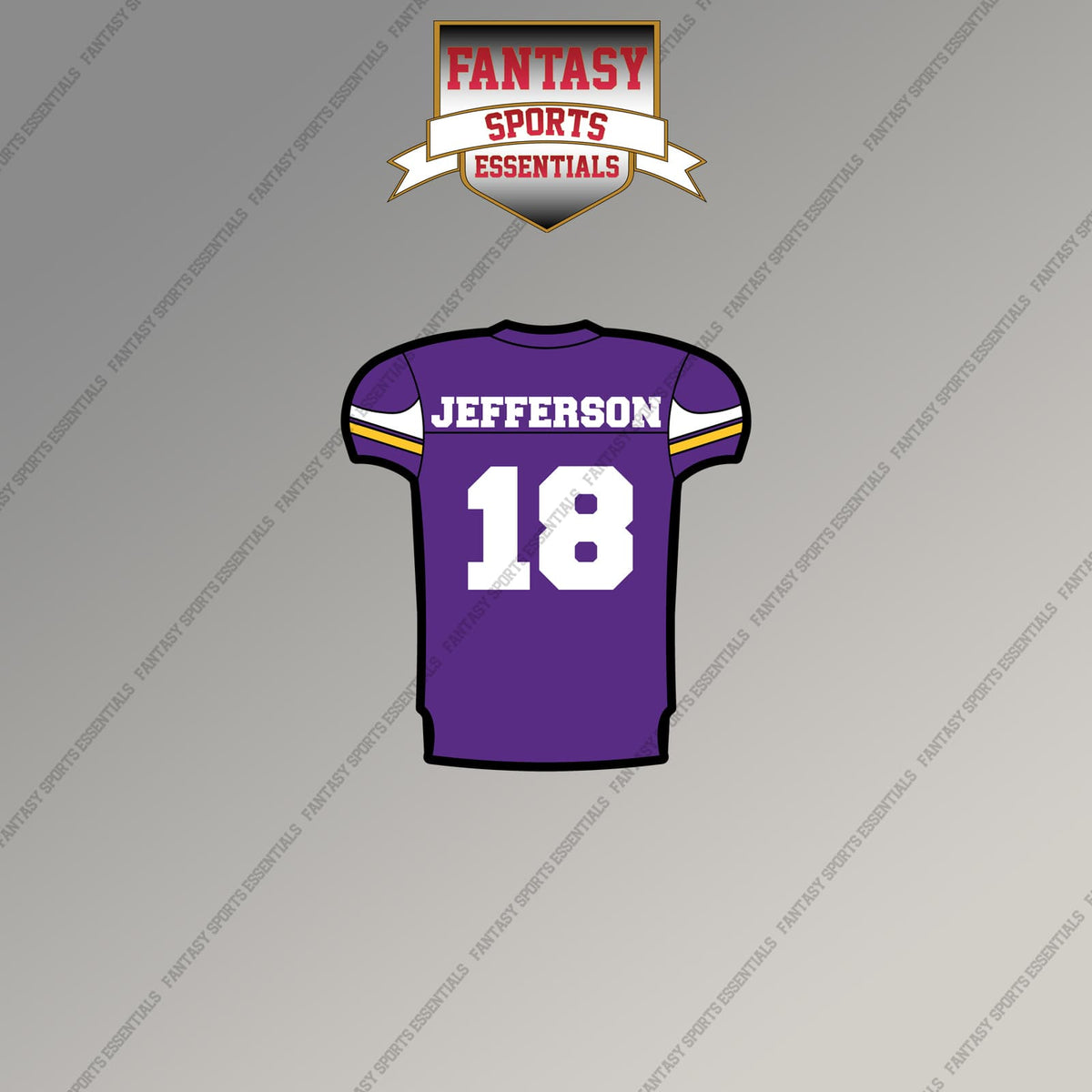 2026 Minnesota Vikings Home Jersey Magnets