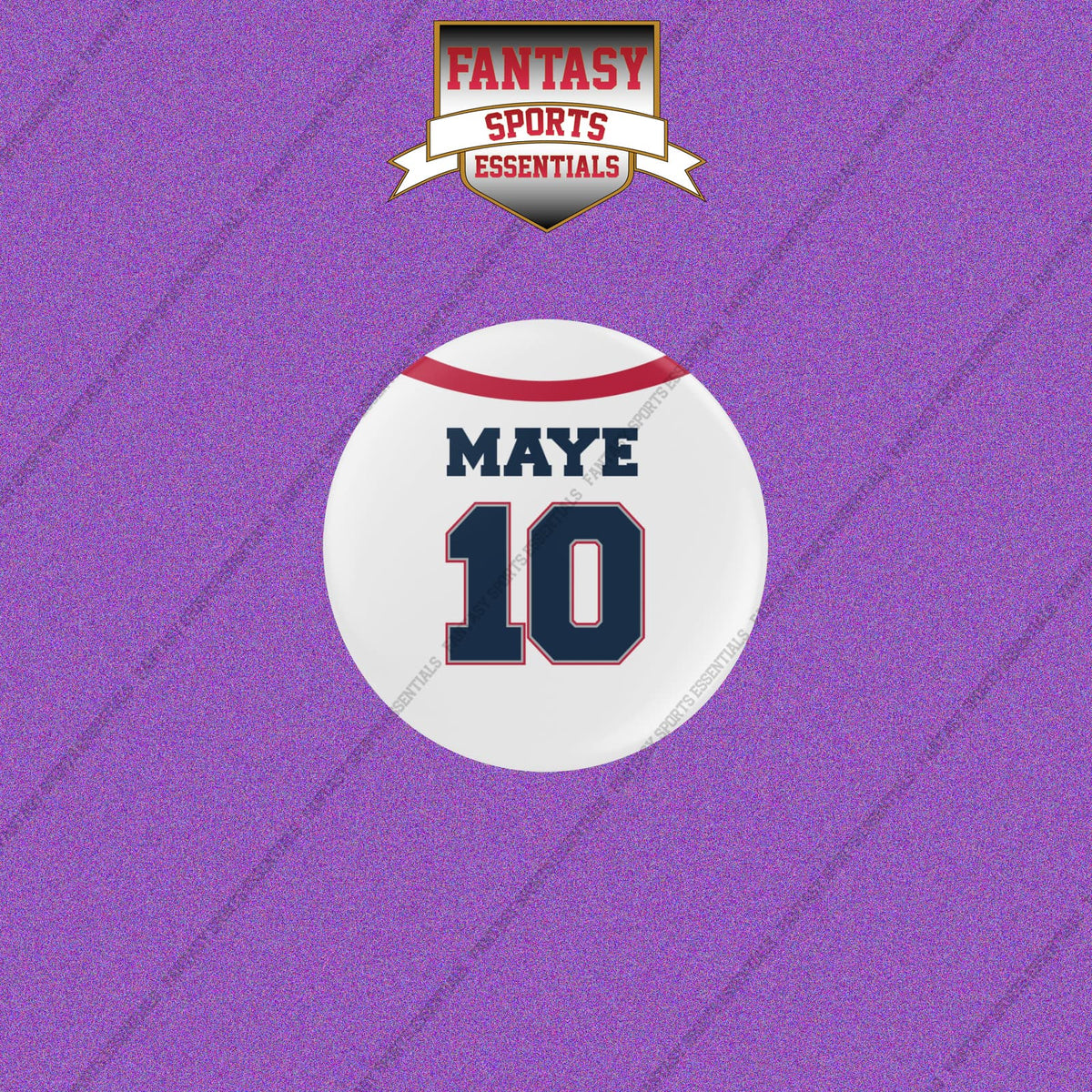2026 New England Patriots Away Jersey Buttons
