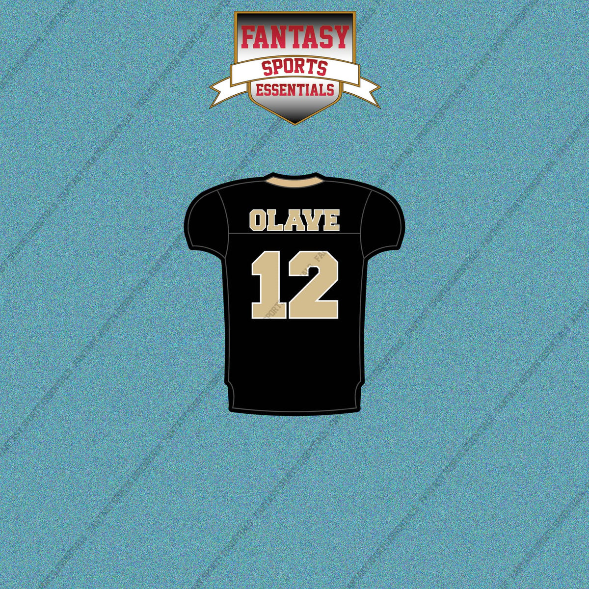 2026 New Orleans Saints Home Jersey Car Decals