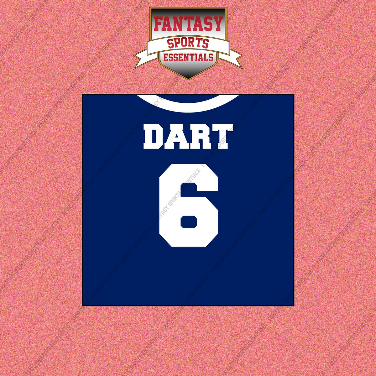2026 New York Giants Home Jersey Wall Art Prints