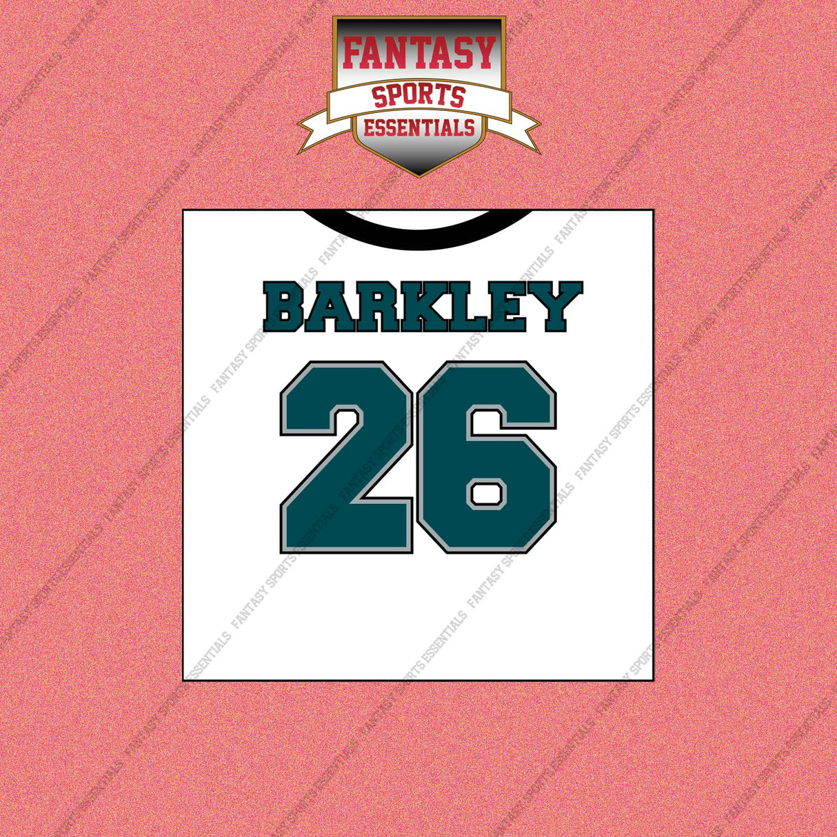 2026 Philadelphia Eagles Away Jersey Wall Art Prints