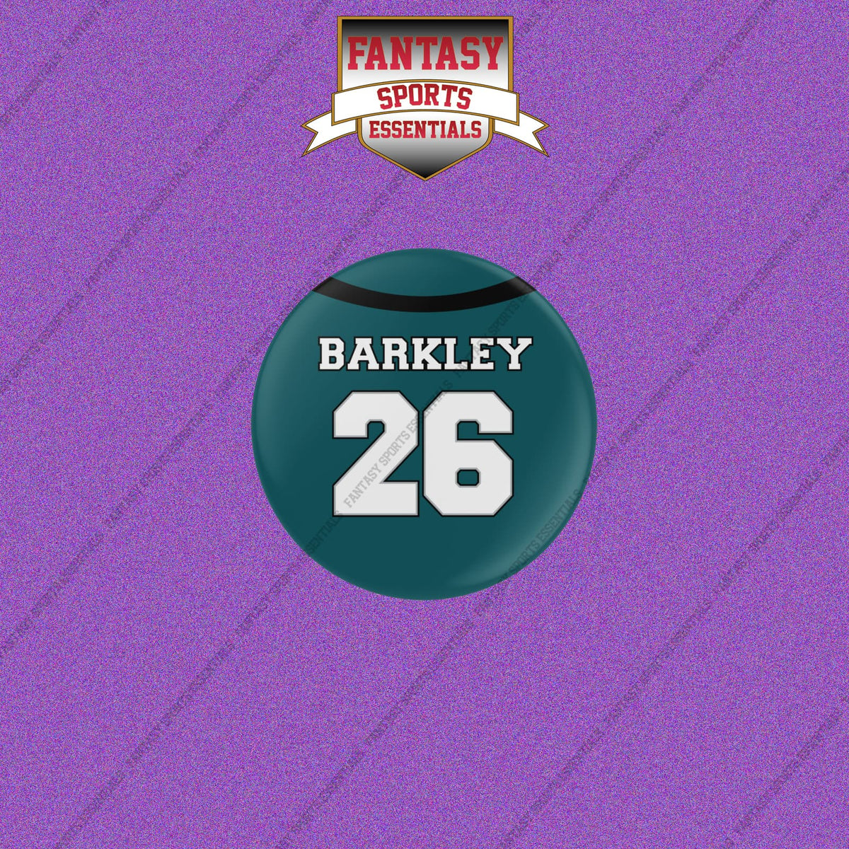 2026 Philadelphia Eagles Home Jersey Buttons