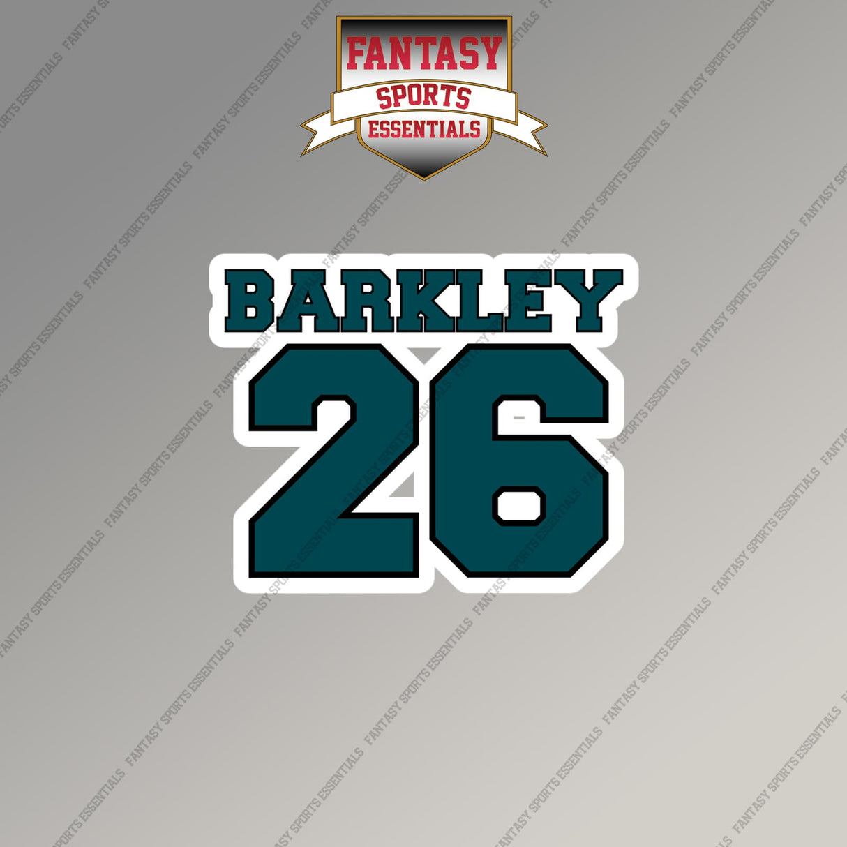 2026 Philadelphia Eagles Name and Number Magnets