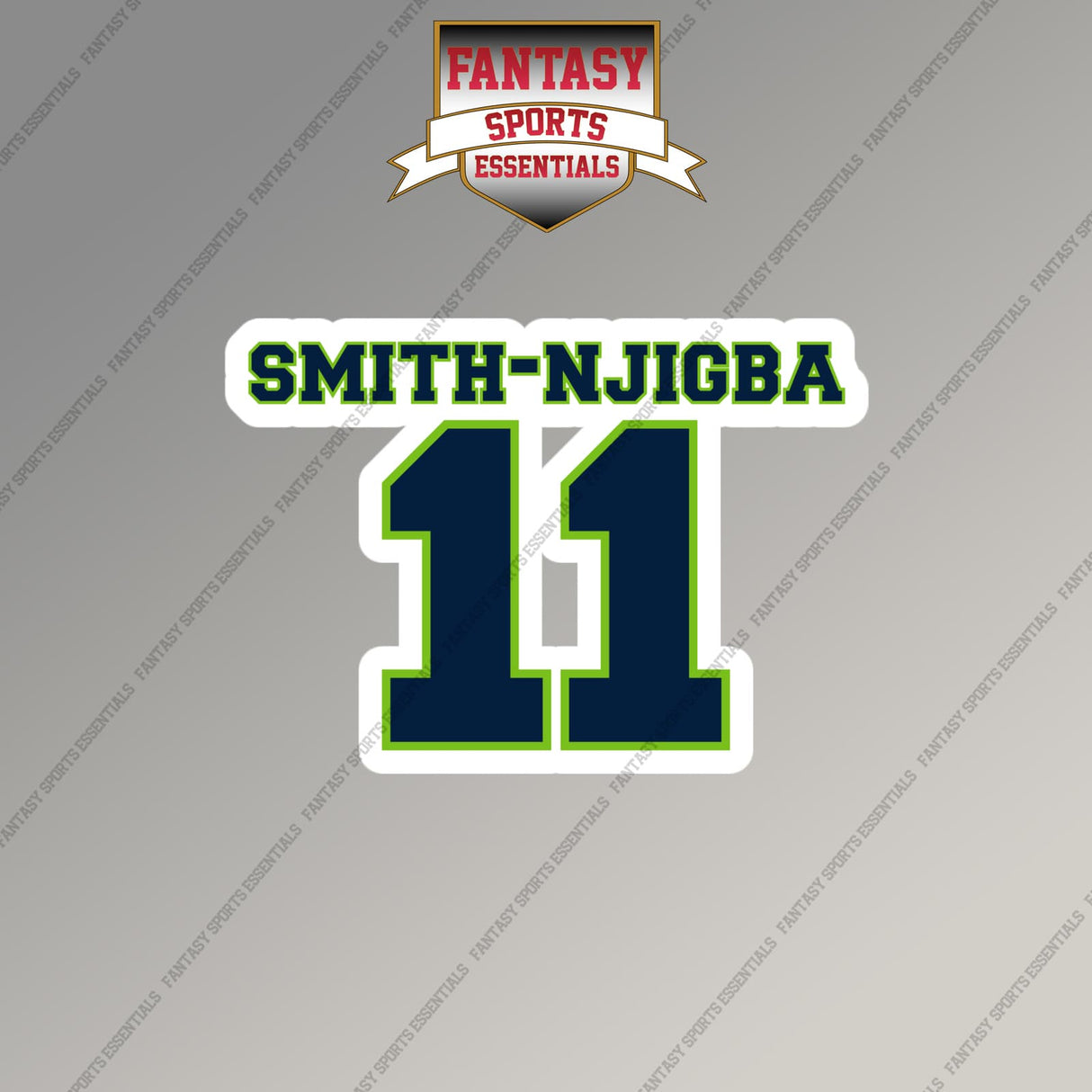 2026 Seattle Seahawks Name and Number Magnets