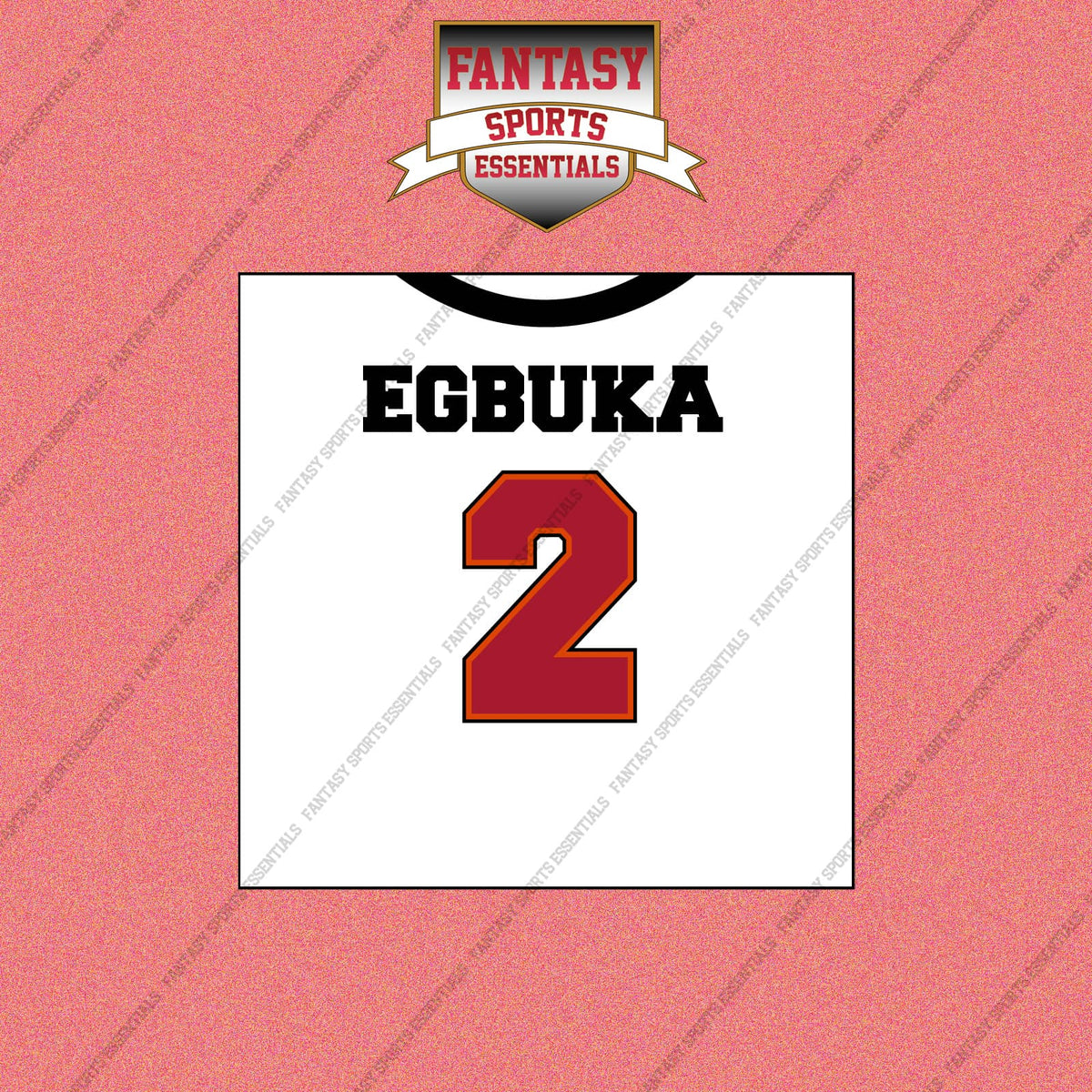 2026 Tampa Bay Buccaneers Away Jersey Wall Art Prints