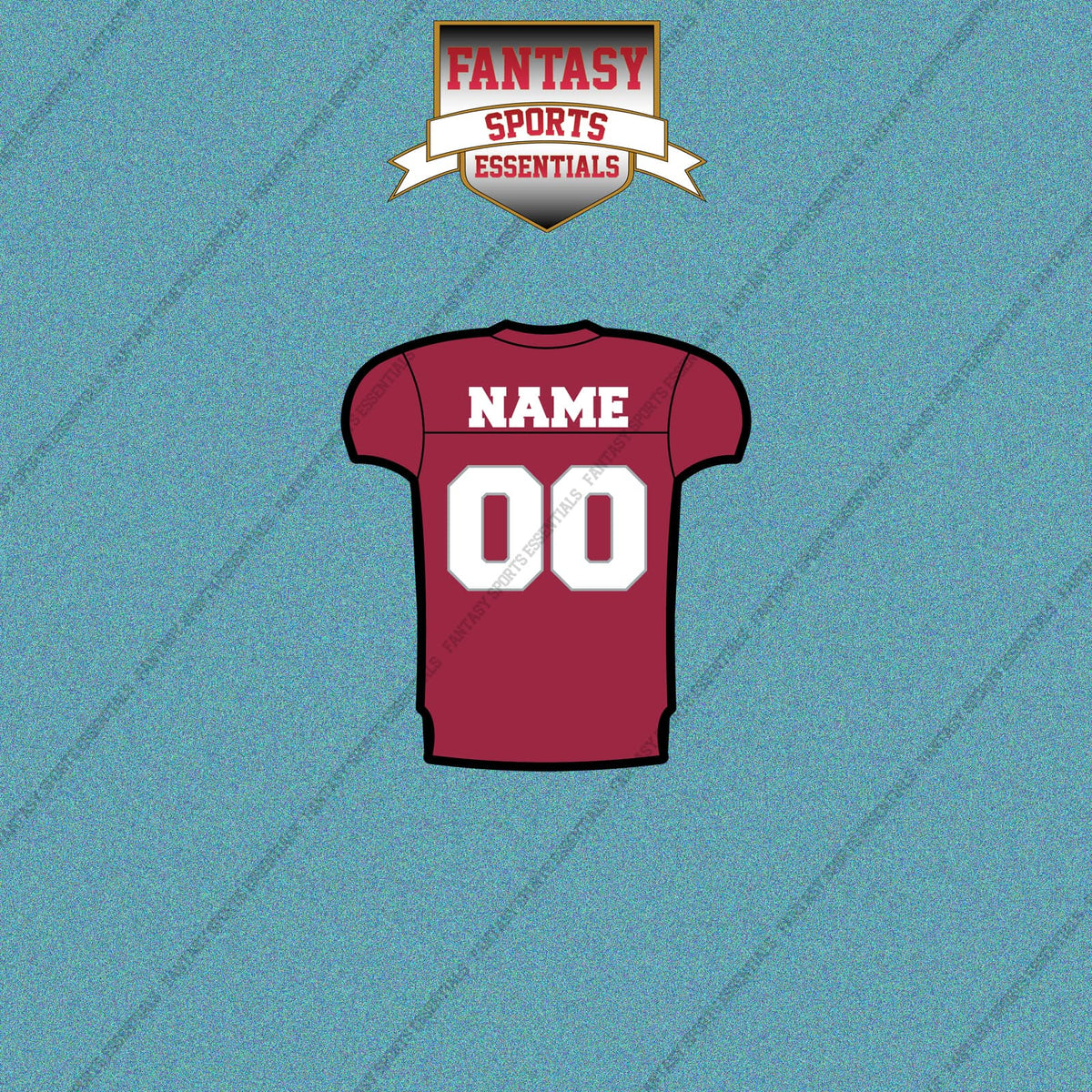 Arizona Cardinals Personalized Current Home Jersey Car Decals