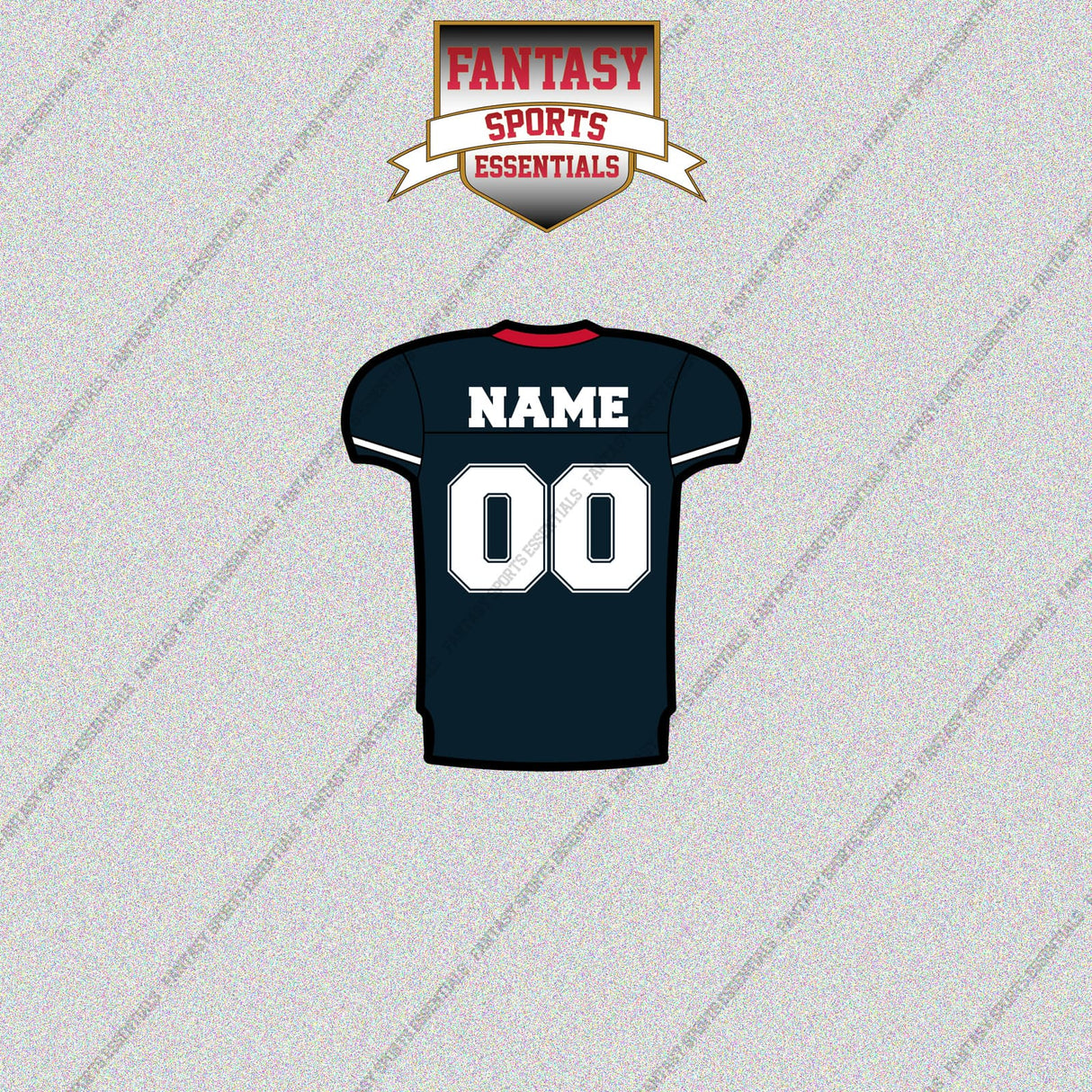 2000s Buffalo Bills Personalized Home Jersey Glossy Stickers