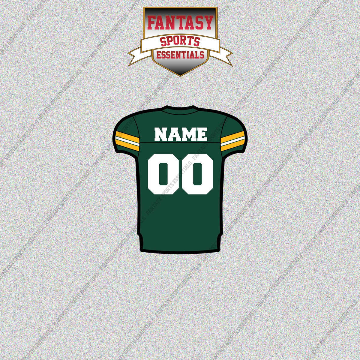 Baylor Bears Football Personalized Home Jersey Glossy Stickers