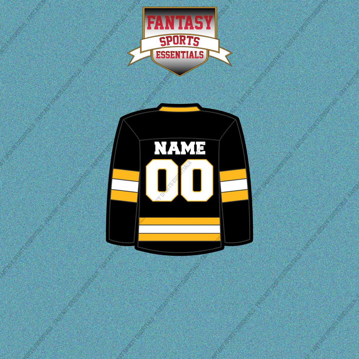 Boston Bruins Personalized Current Home Jersey Car Decals
