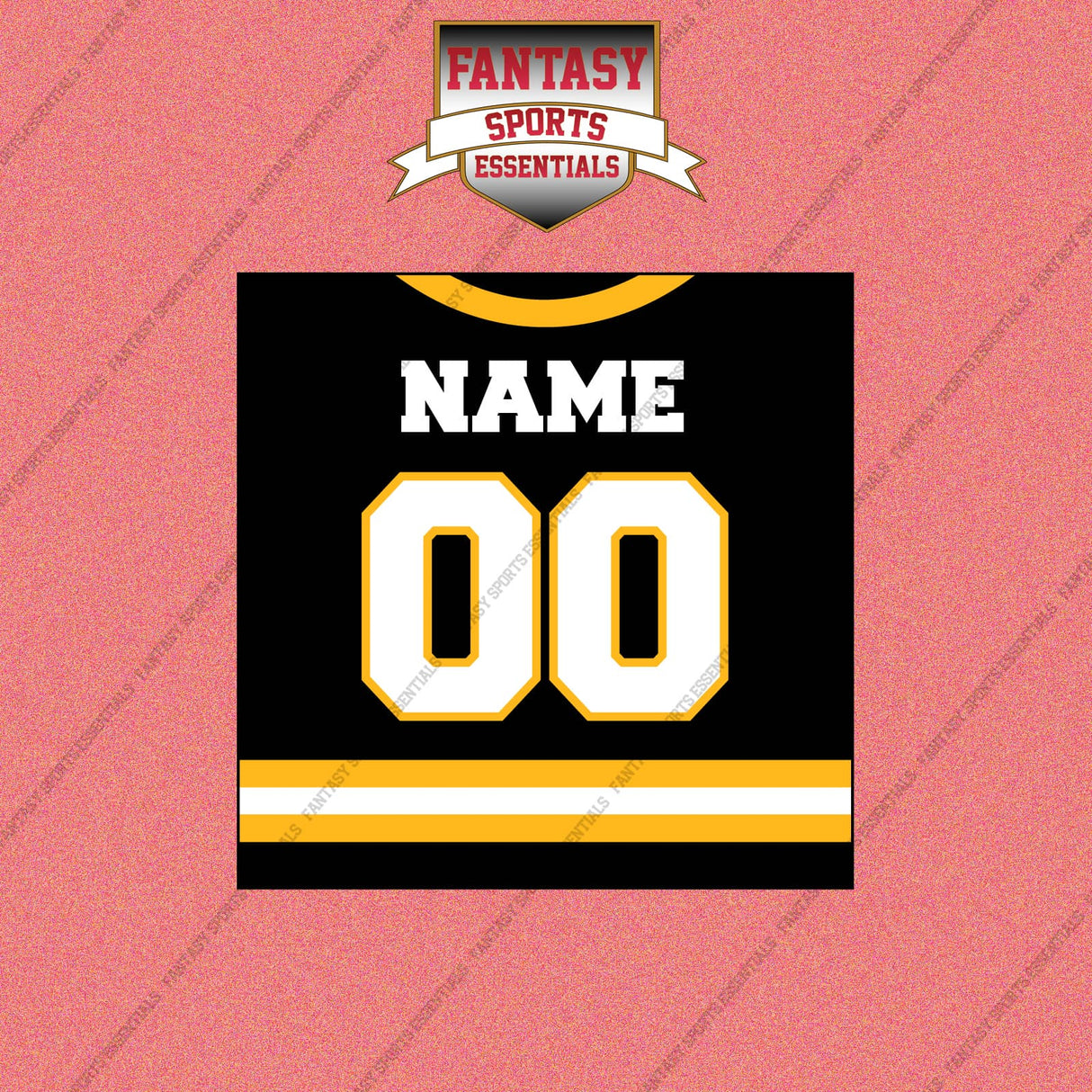 Boston Bruins Personalized Current Home Jersey Wall Art Prints