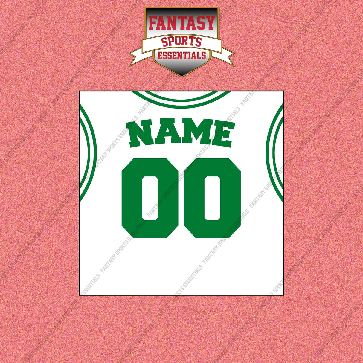 Boston Celtics Personalized Current Away Jersey Wall Art Prints