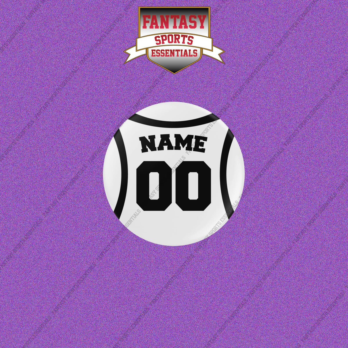 Brooklyn Nets Personalized Current Away Jersey Buttons