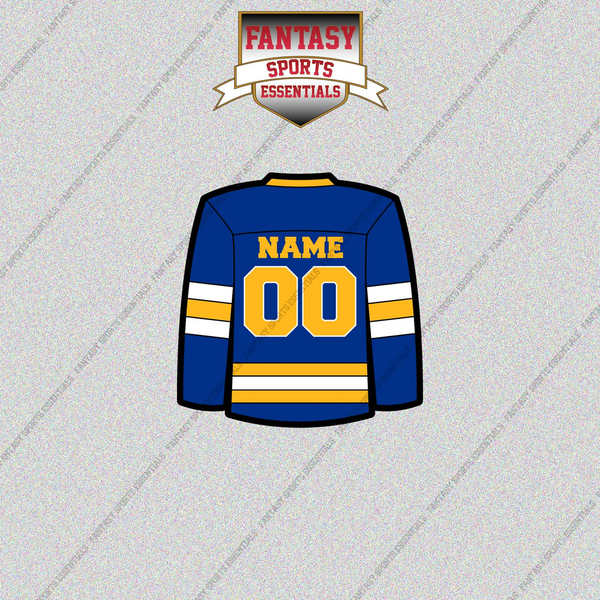 Buffalo Sabres Personalized Current Home Jersey Glossy Stickers