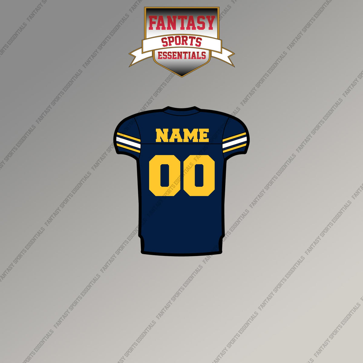 Cal Golden Bears Football Personalized Current Home Jersey Magnets