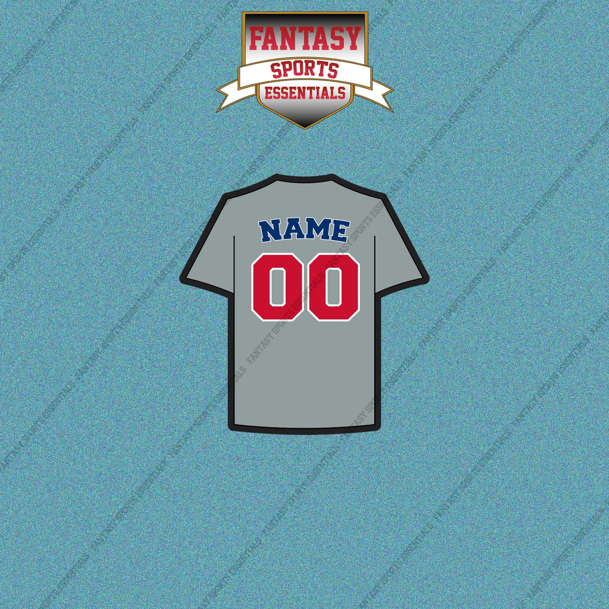 Chicago Cubs Personalized Current Away Jersey Car Decals