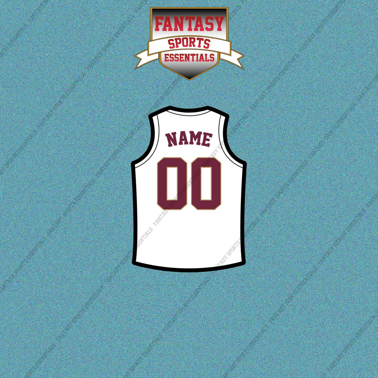 Cleveland Cavaliers Personalized Current Away Jersey Car Decals