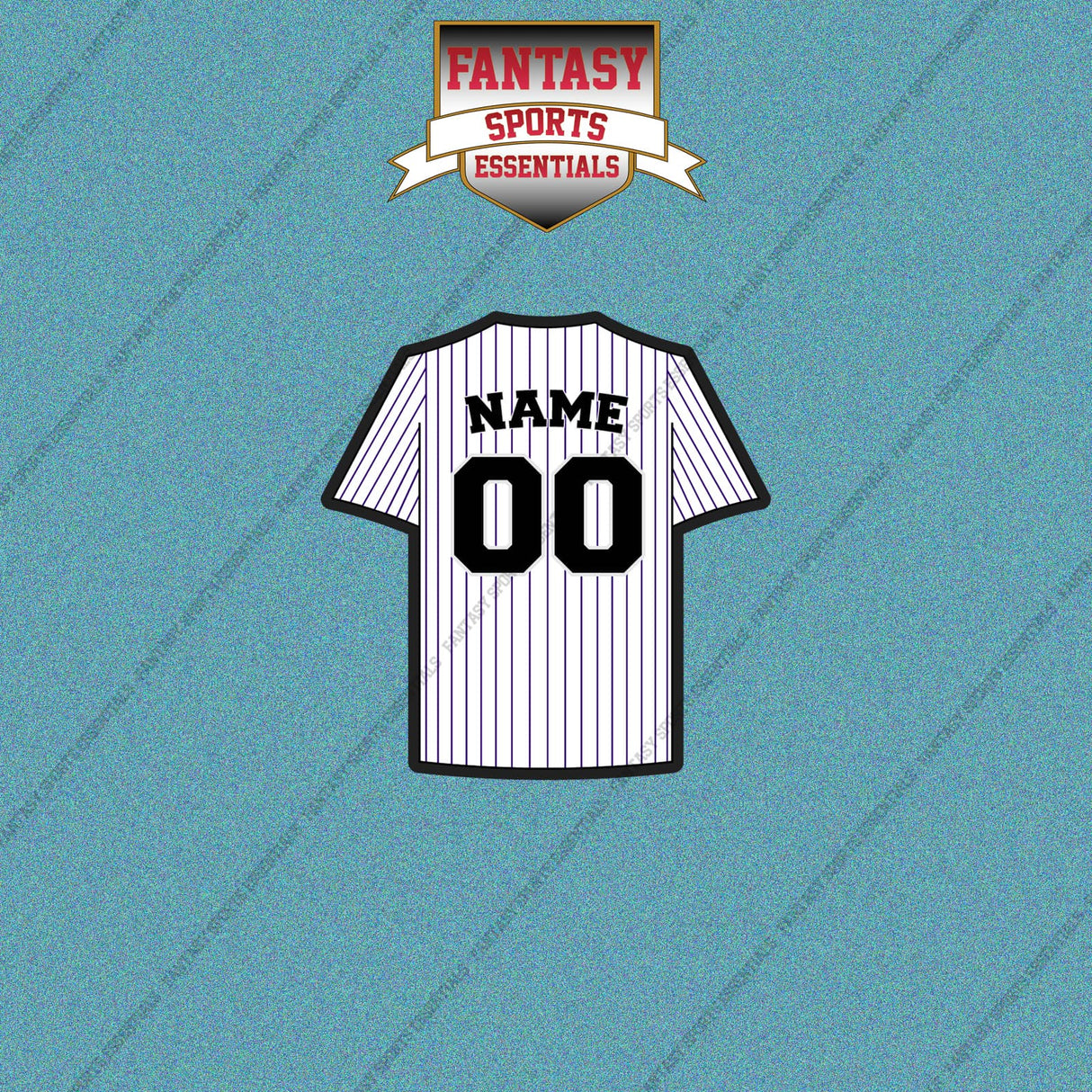 Colorado Rockies Personalized Current Home Jersey Car Decals