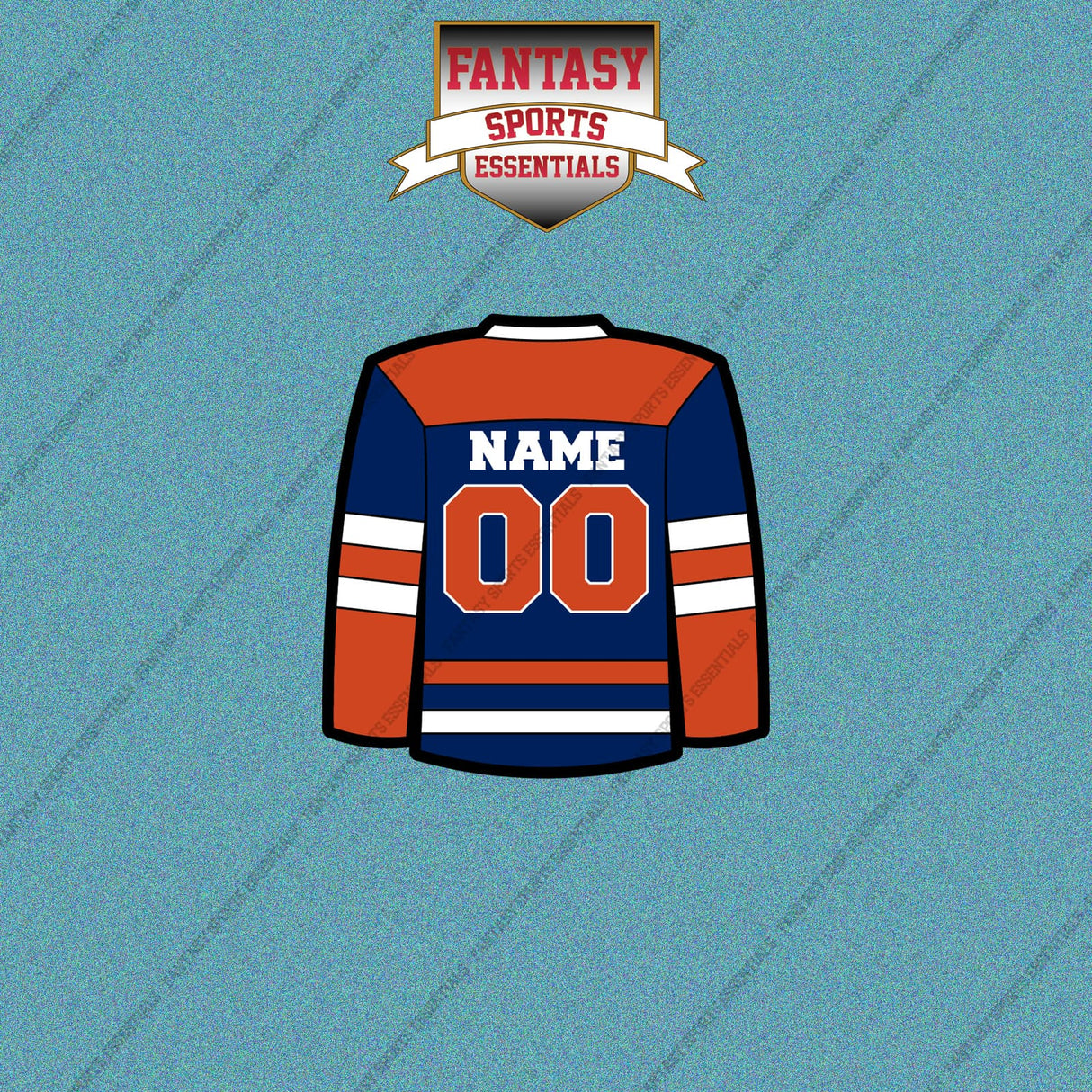 Edmonton Oilers Personalized Current Home Jersey Car Decals