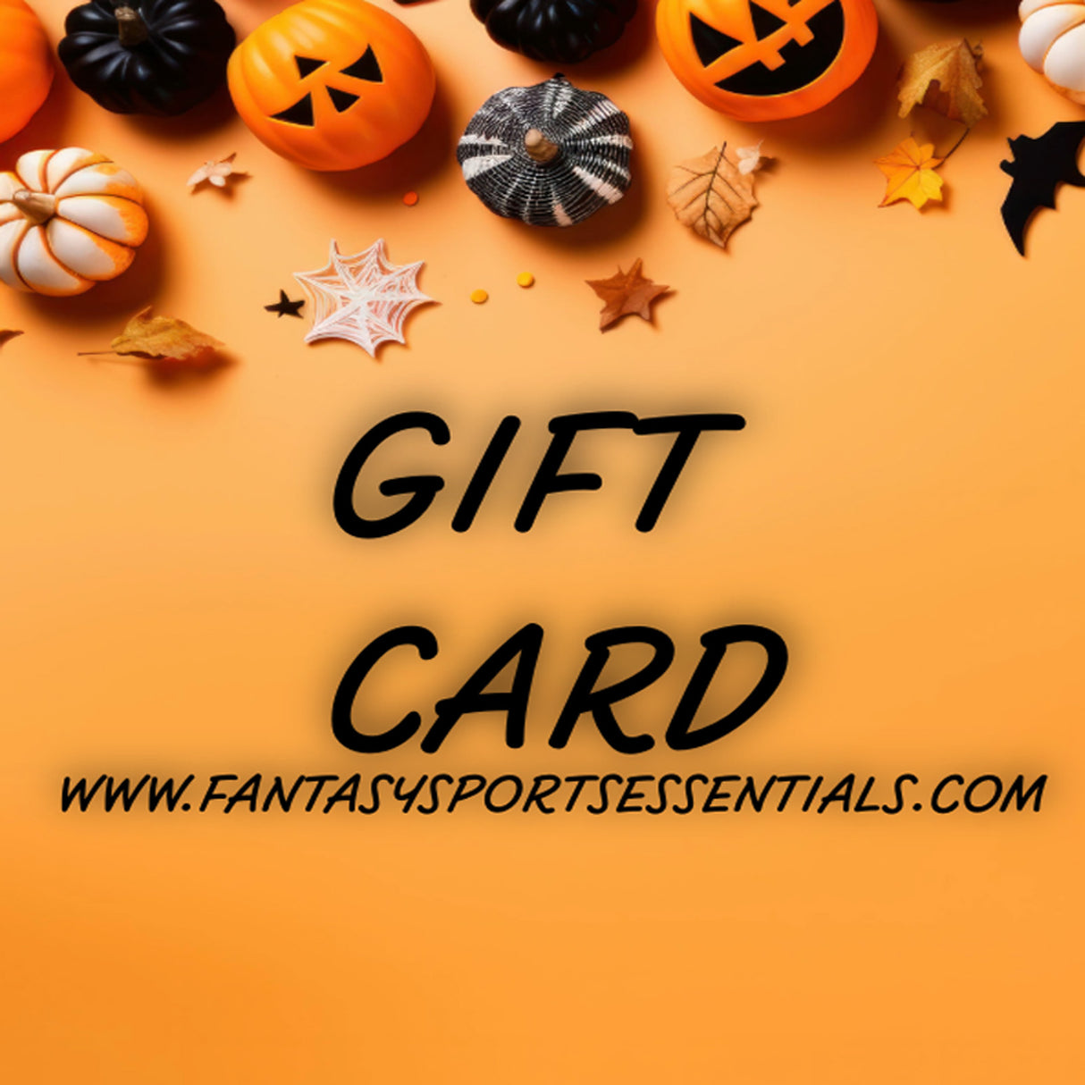 Fantasy Sports Essentials Gift Card Halloween 2025
