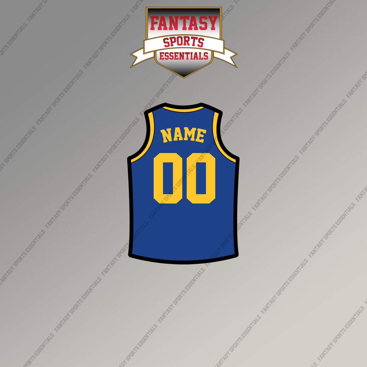 Golden State Warriors Personalized Current Home Jersey Magnets