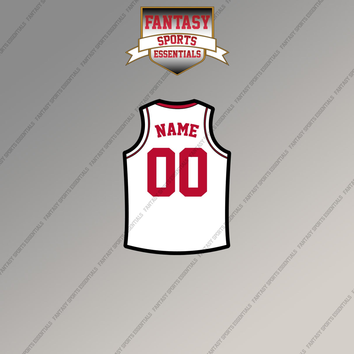 Houston Rockets Personalized Current Away Jersey Magnets