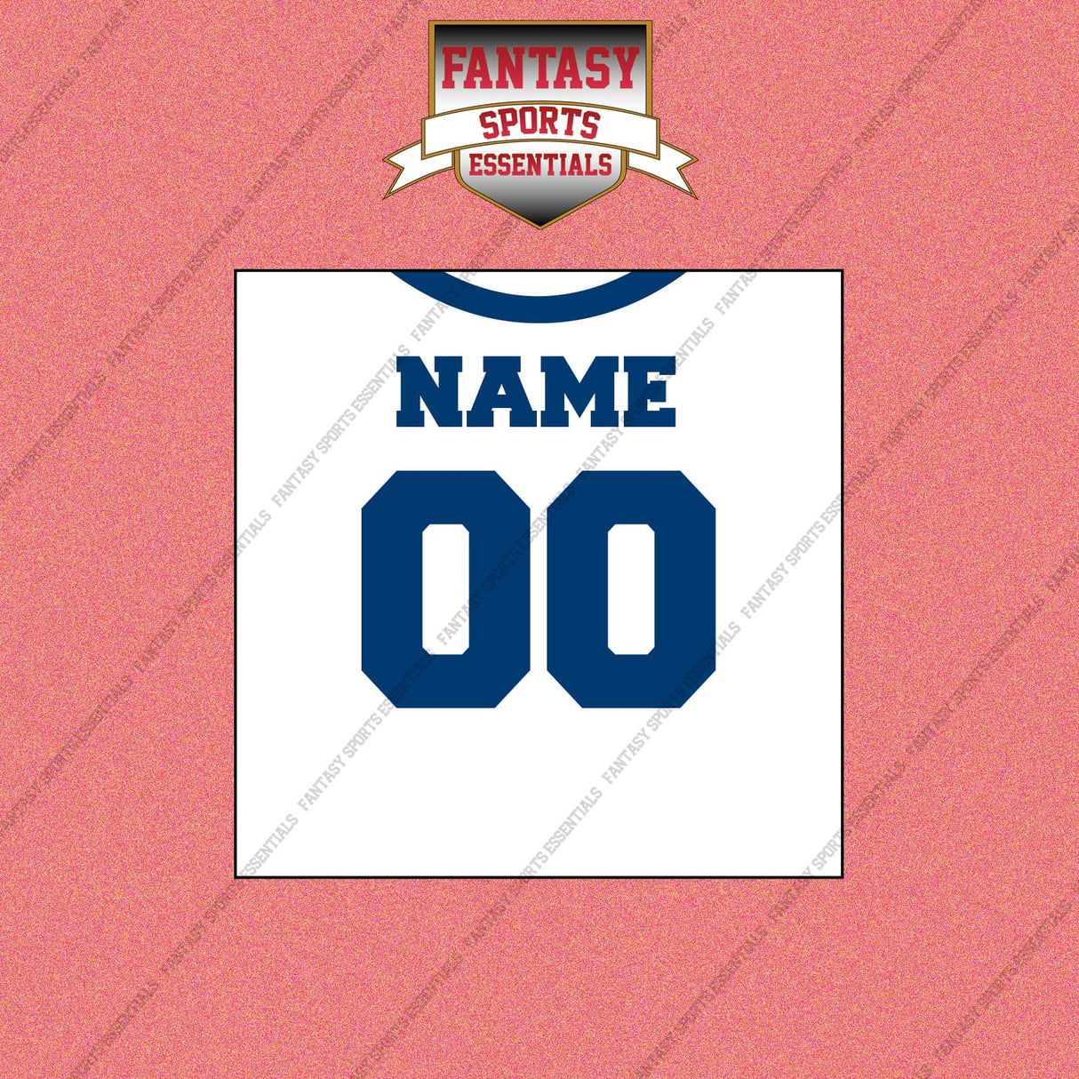 Indianapolis Colts Personalized Current Away Jersey Wall Art Prints