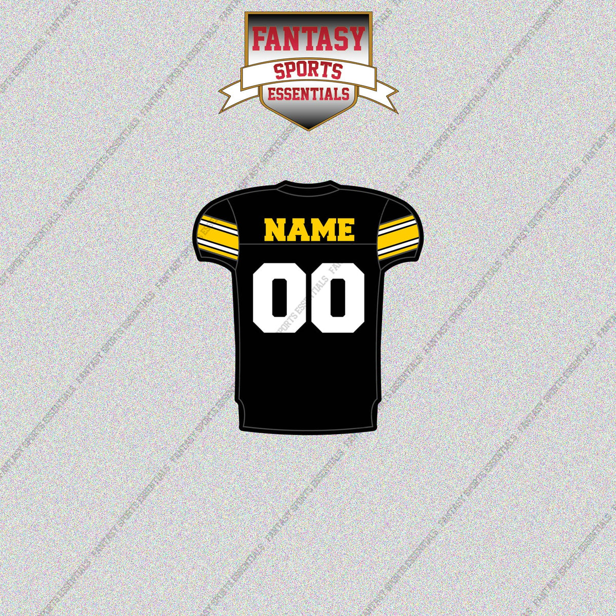 Iowa Hawkeyes Football Personalized Home Jersey Glossy Stickers