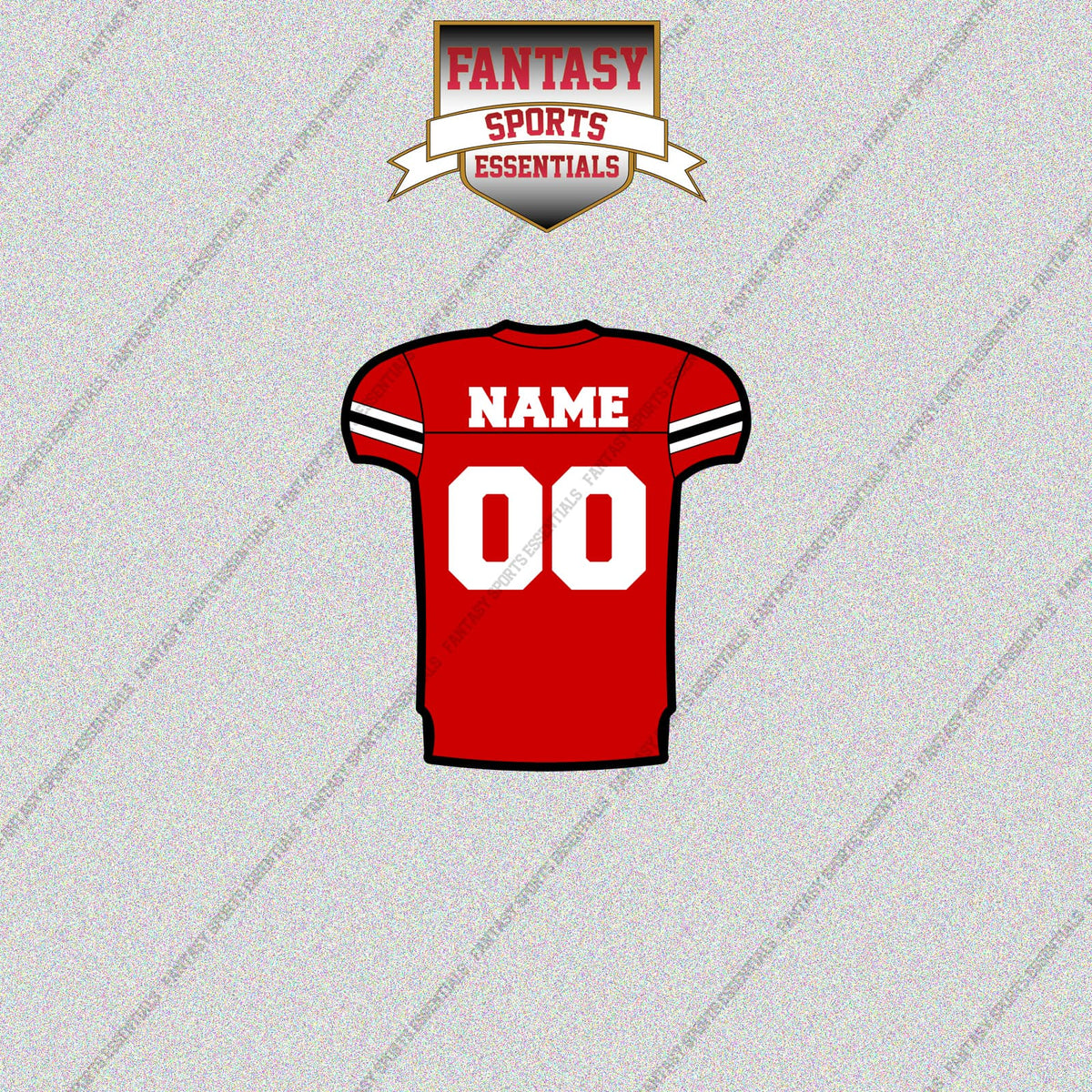 Jacksonville State Gamecocks Football Personalized Home Jersey Glossy Stickers