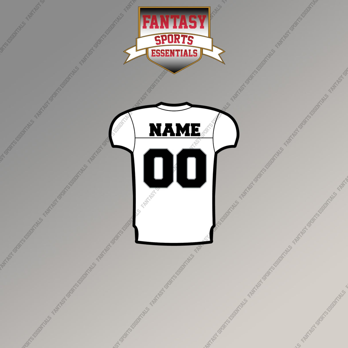 Las Vegas Raiders Personalized Current Away Jersey Magnets